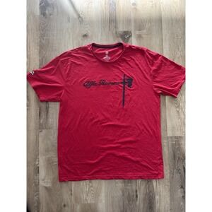 Alfa Romeo Racing Italiano Men's Tee Shirt 3XL Red‎ And Black